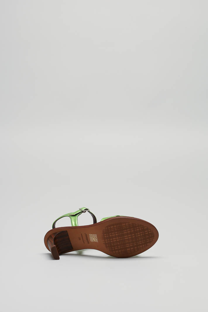 Lichtgroen Sandaal hak image