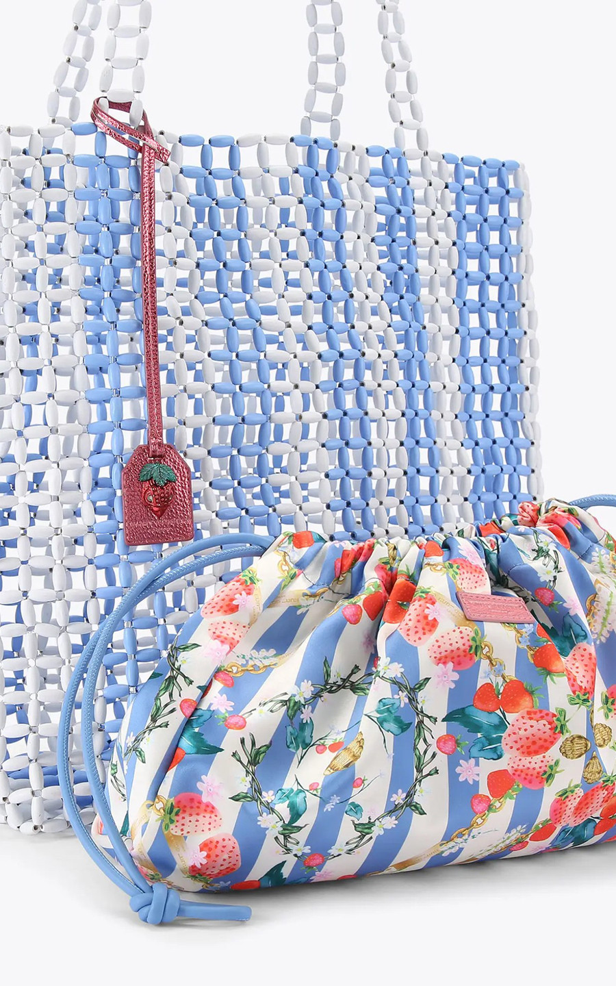 Lichtblauw Schoudertas image