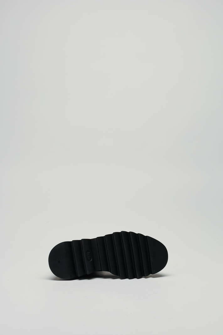 Zwart Enkellaars plat image