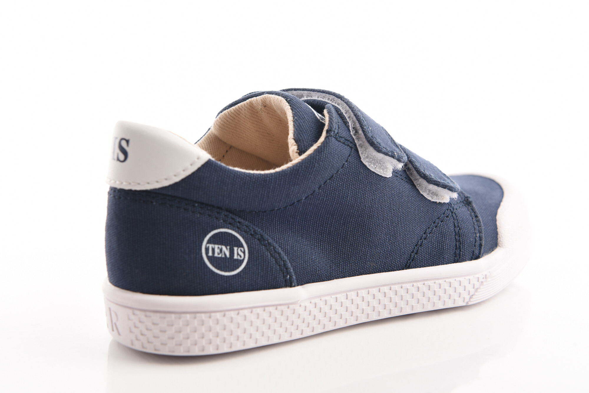 Blauw Velcro schoen image