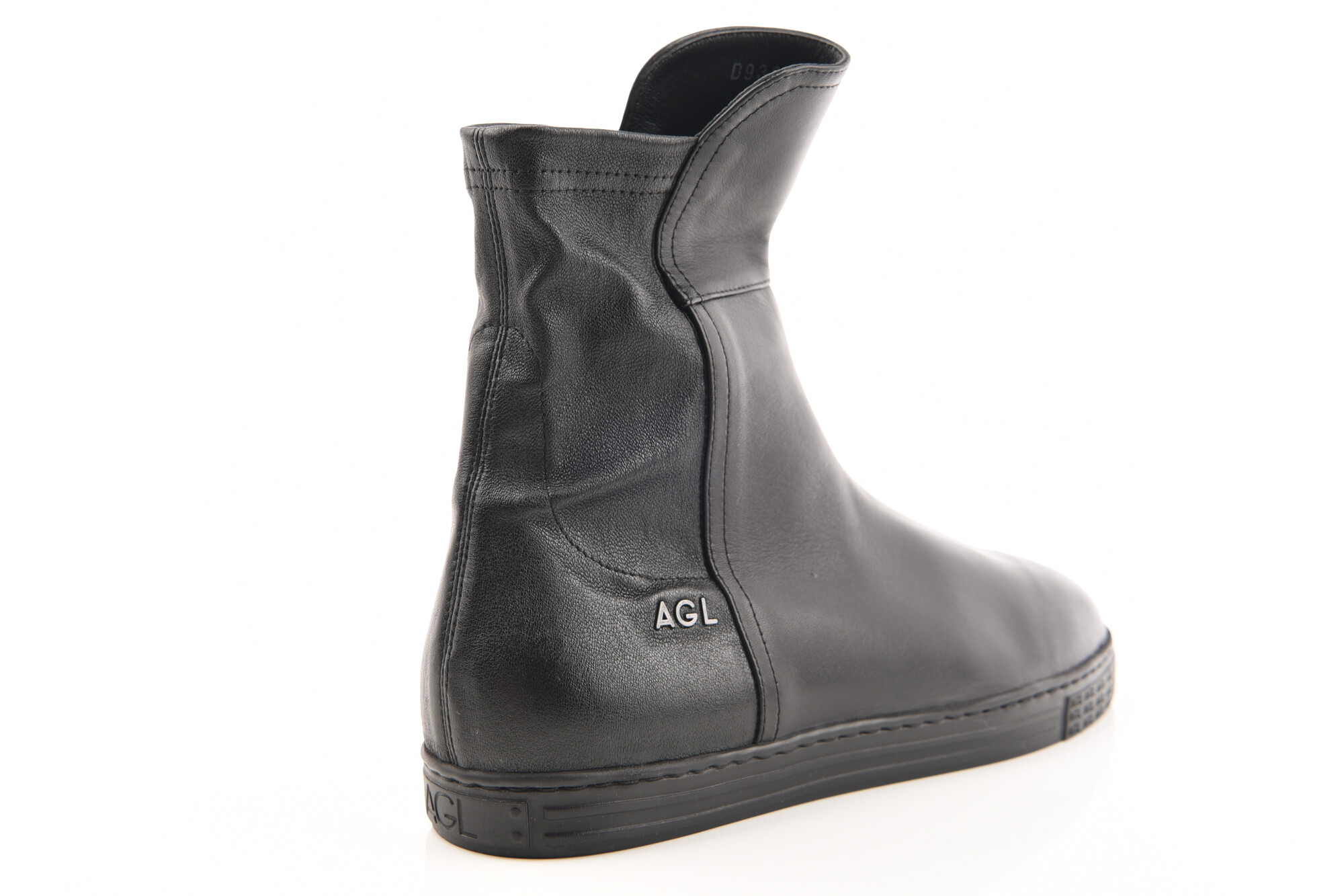 Zwart Enkellaars plat image