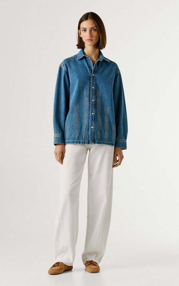 Blauw Hemd