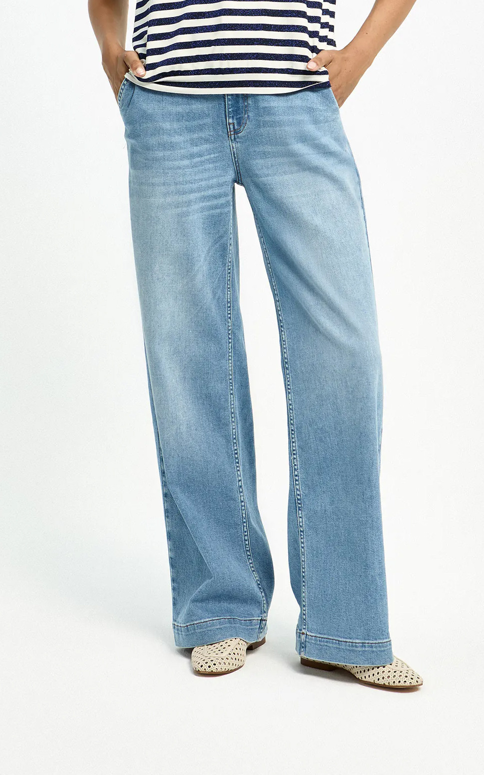 Blauw Jeansbroek