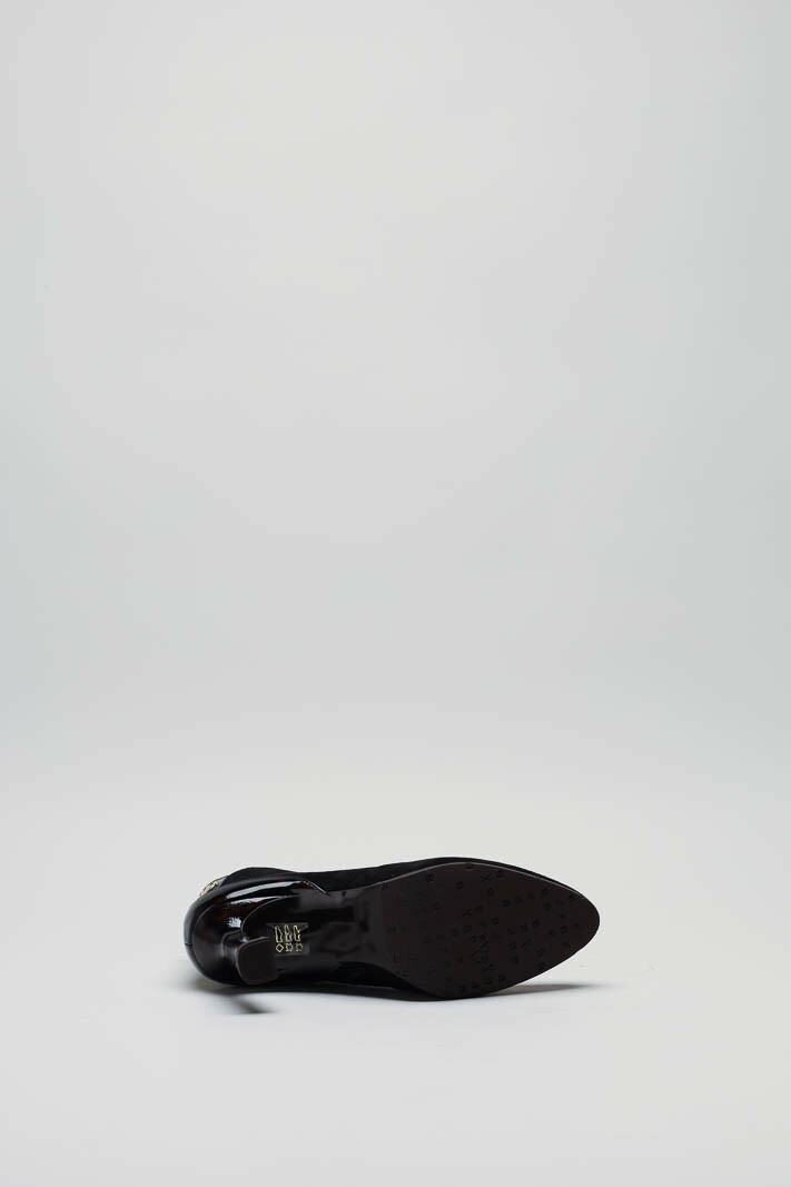 Zwart Enkellaars hak image