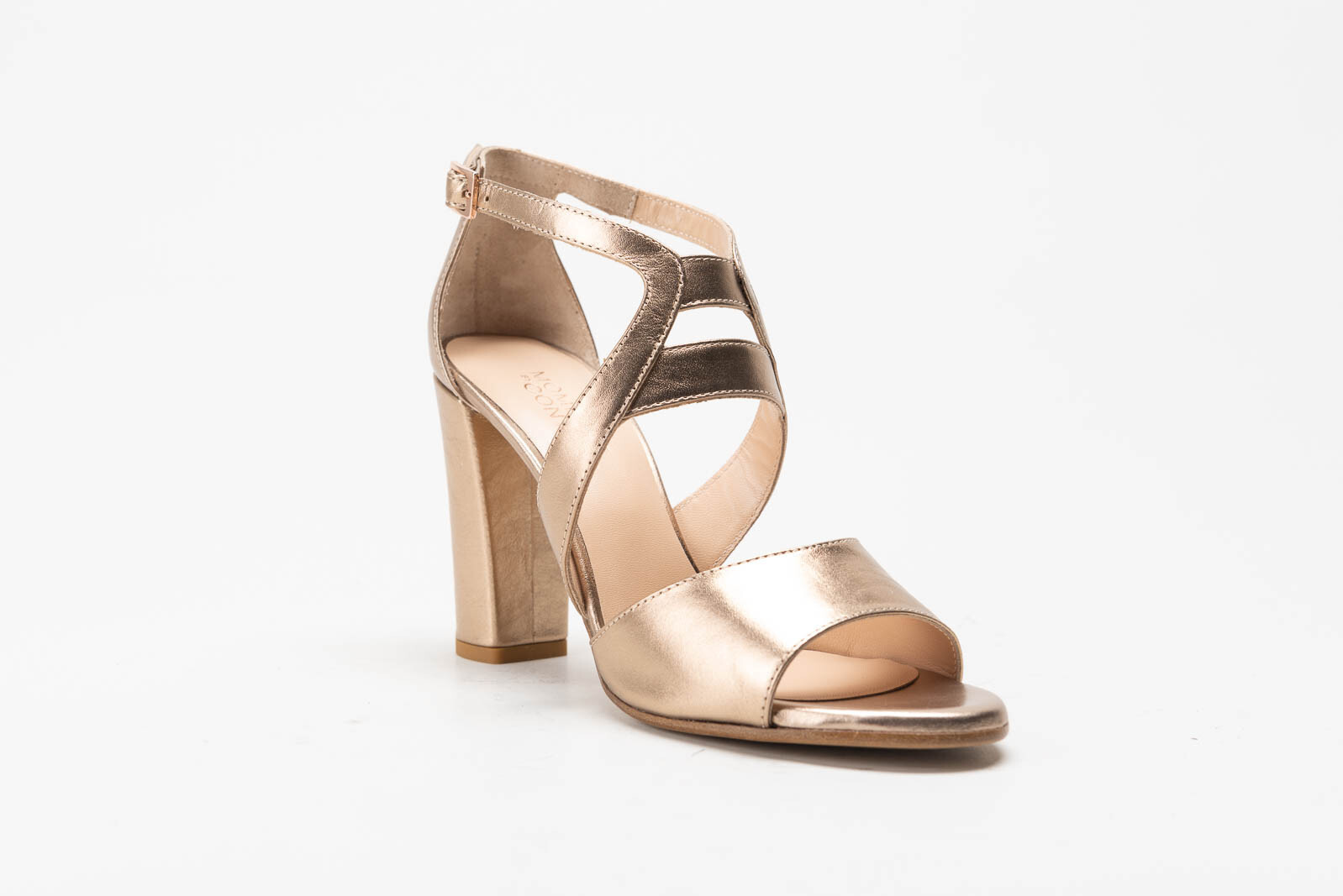 Rosegoud Sandaal hak image