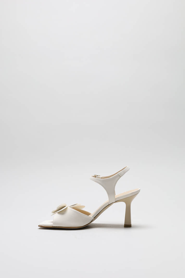 Ecru Sandaal hak image