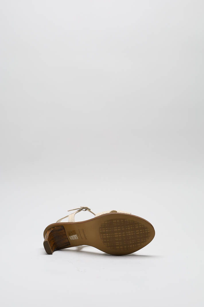 Beige Sandaal hak image