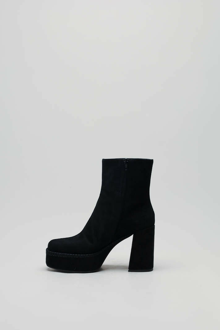 Zwart Enkellaars hak image