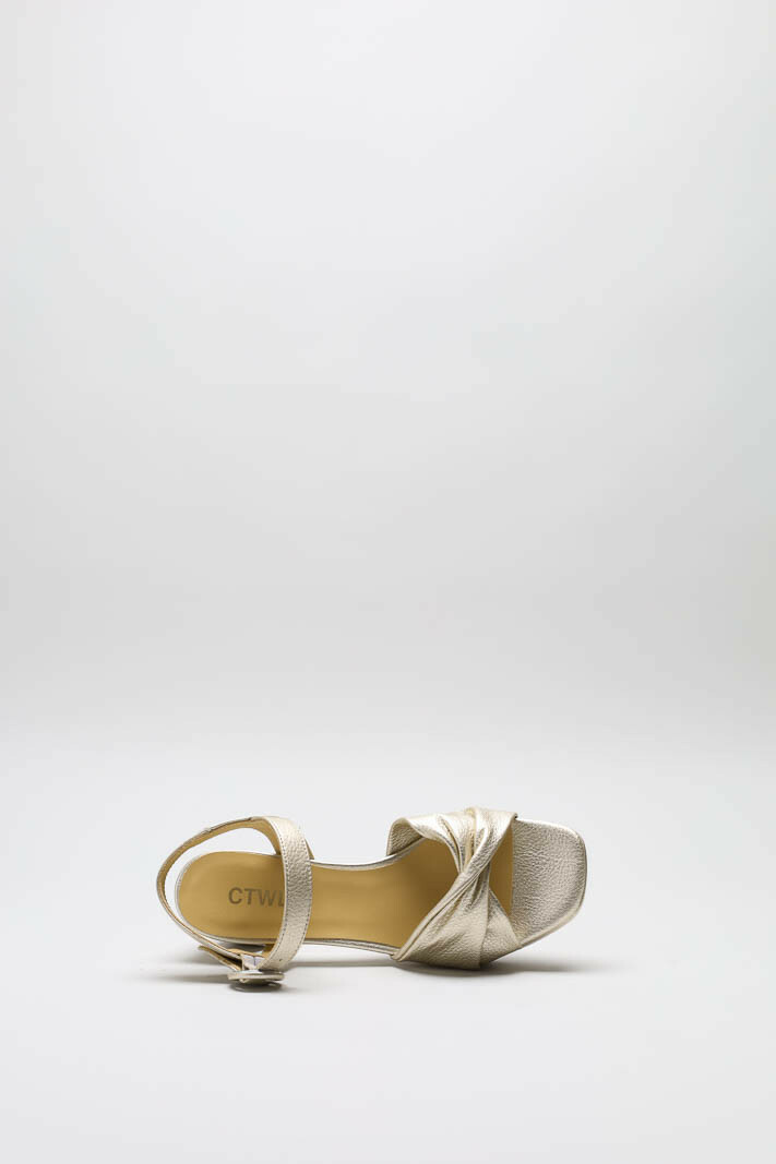 Goud Sandaal hak image