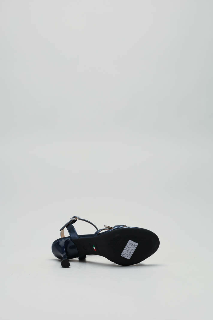 Donkerblauw Sandaal hak image