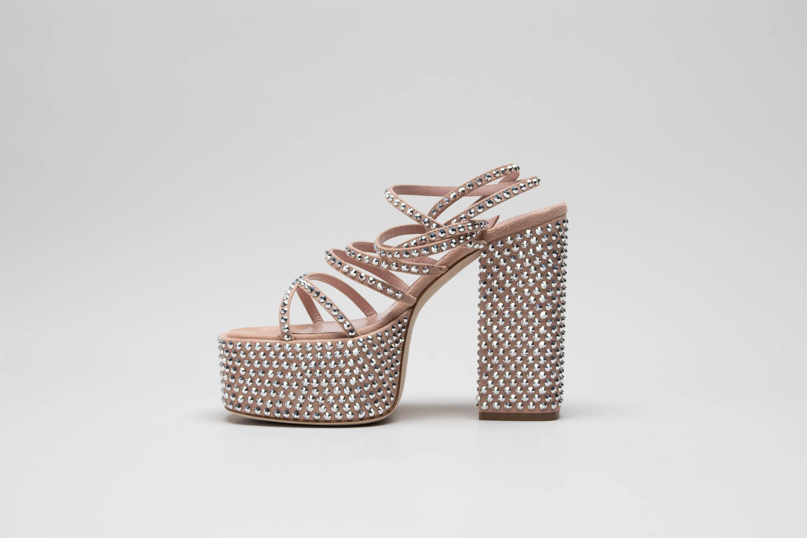 Roze Sandaal hak image