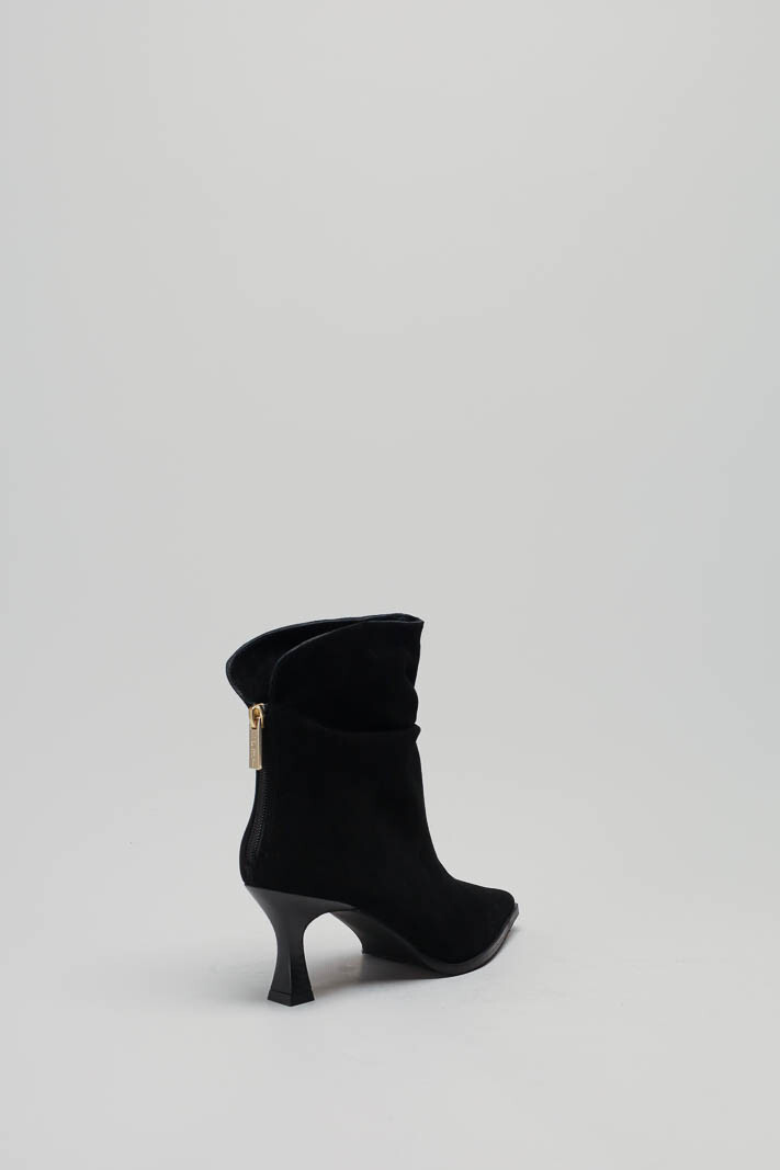 Zwart Enkellaars hak image