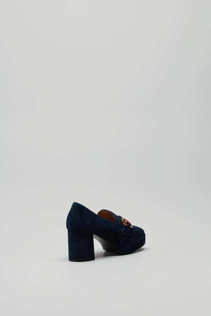 Donkerblauw Pump image