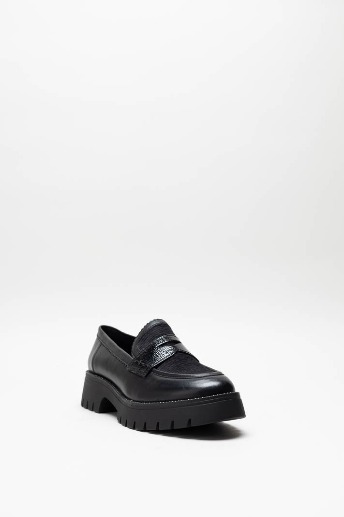 Zwart Mocassin