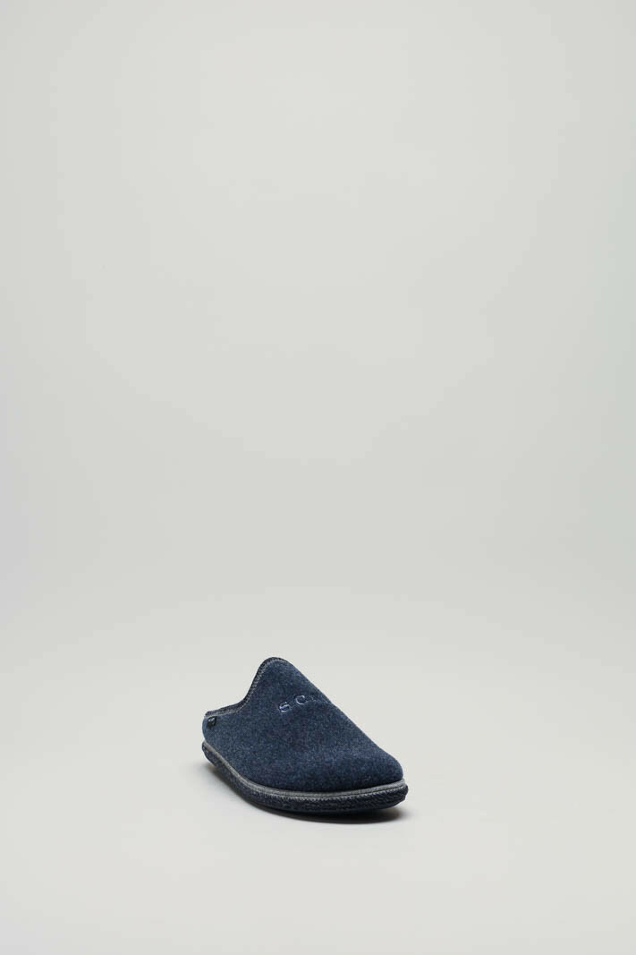 Blauw Pantoffel