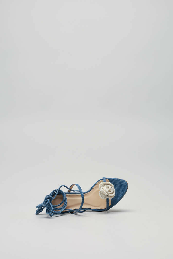 Jeans Sandaal hak image