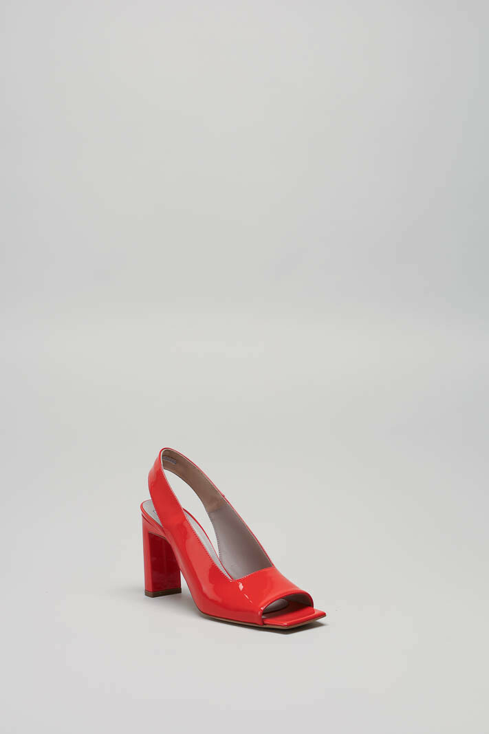 Oranje Sandaal hak image