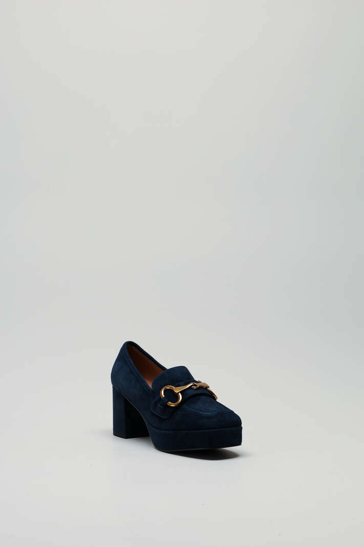 Donkerblauw Pump image