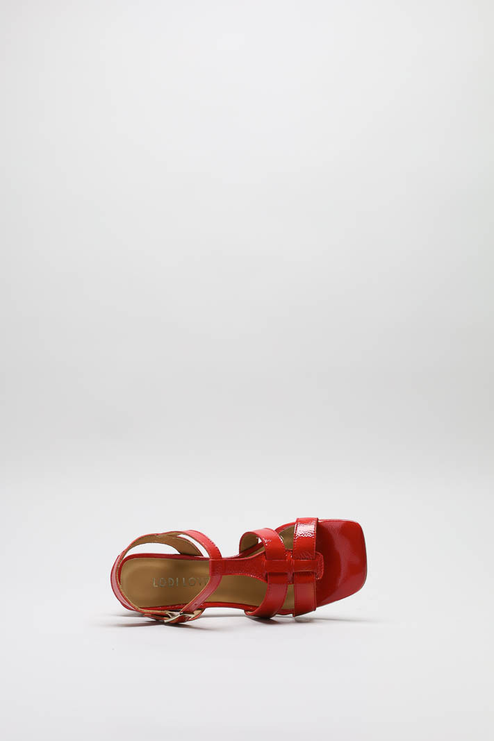 Rood Sandaal hak image