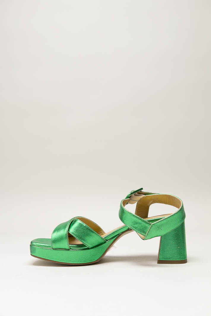 Groen Sandaal hak image