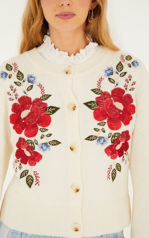 Ecru Cardigan image