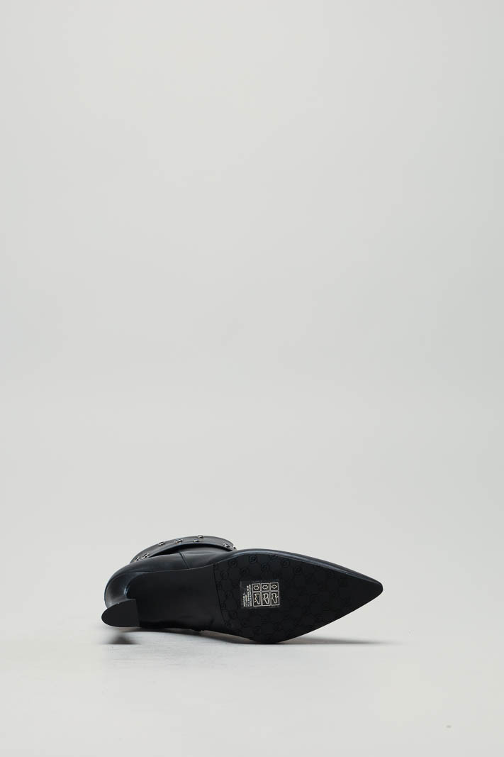 Zwart Enkellaars hak image