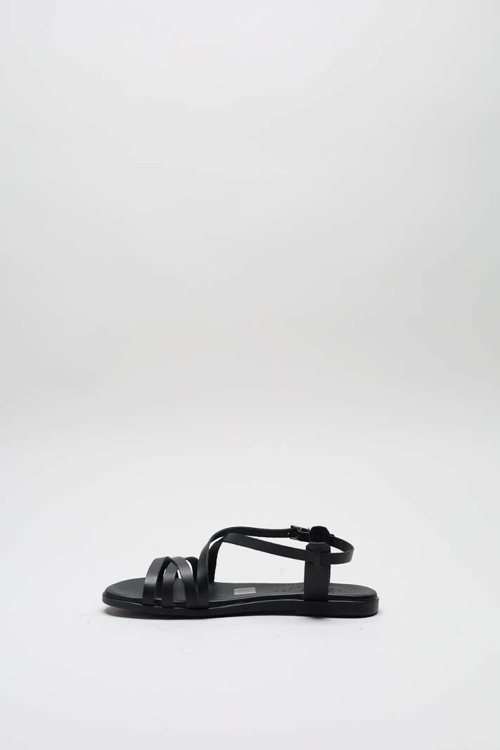 Zwart Sandaal plat image