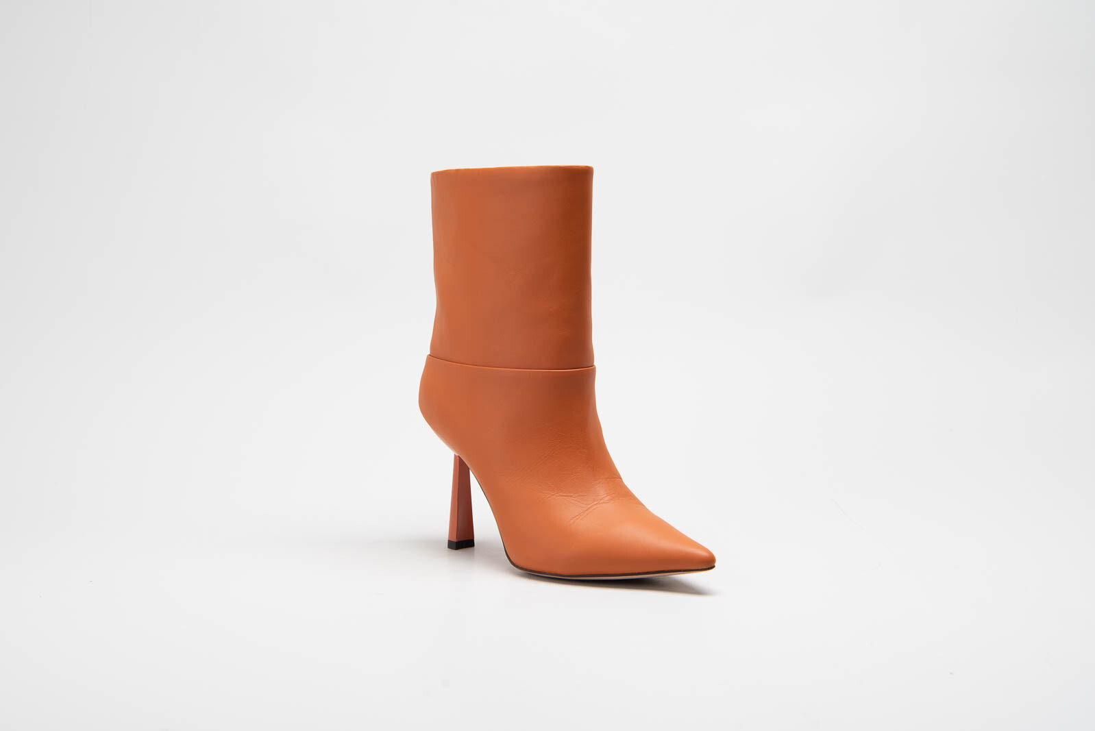 Oranje Enkellaars hak