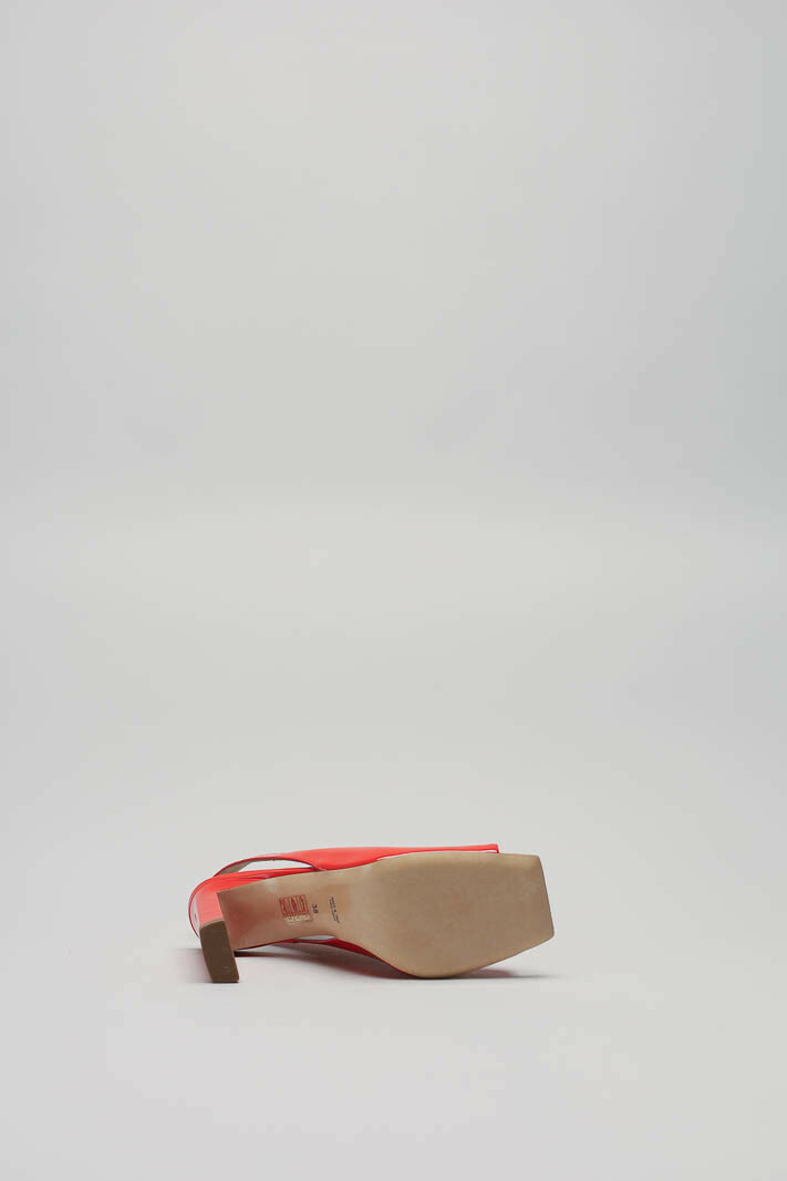 Oranje Sandaal hak image