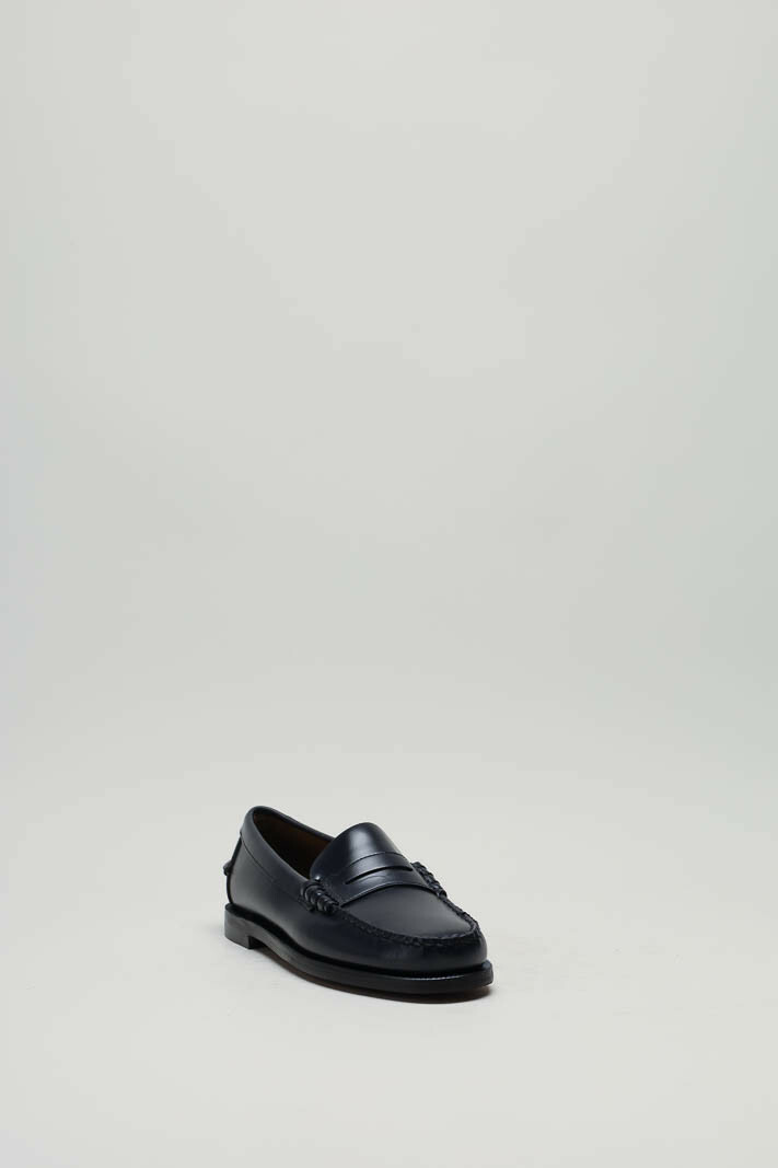 Donkerblauw Mocassin