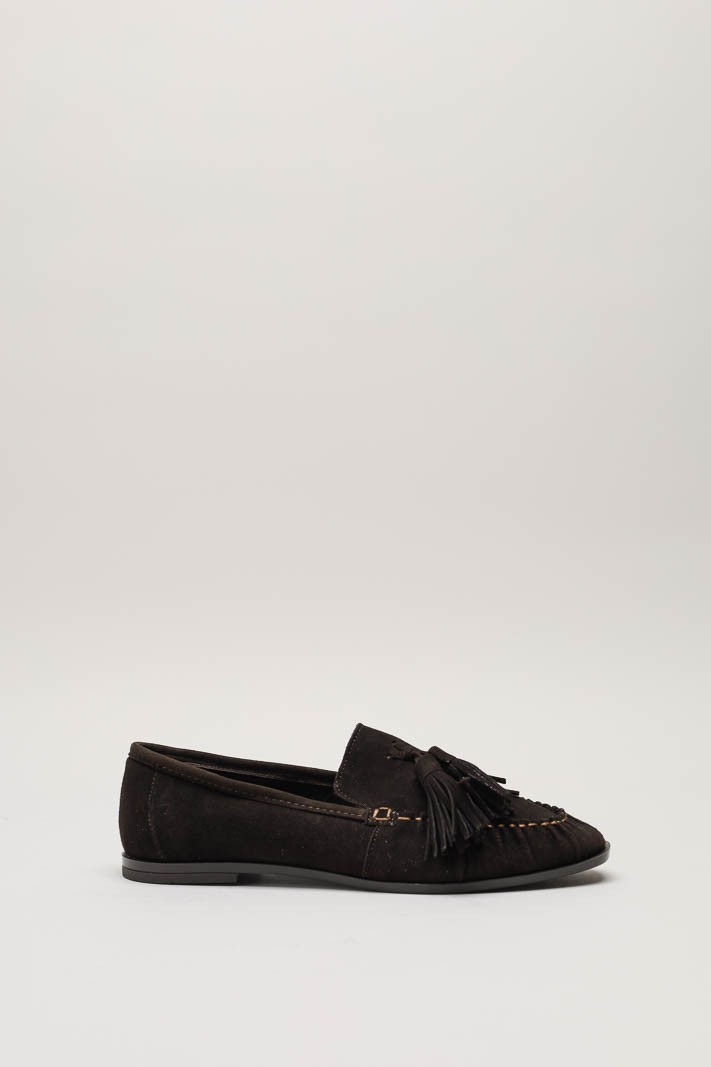 Donkerbruin Mocassin