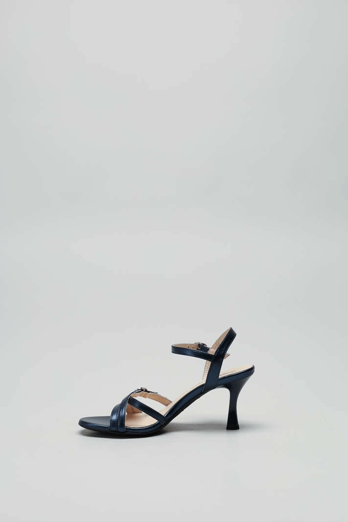 Donkerblauw Sandaal hak image