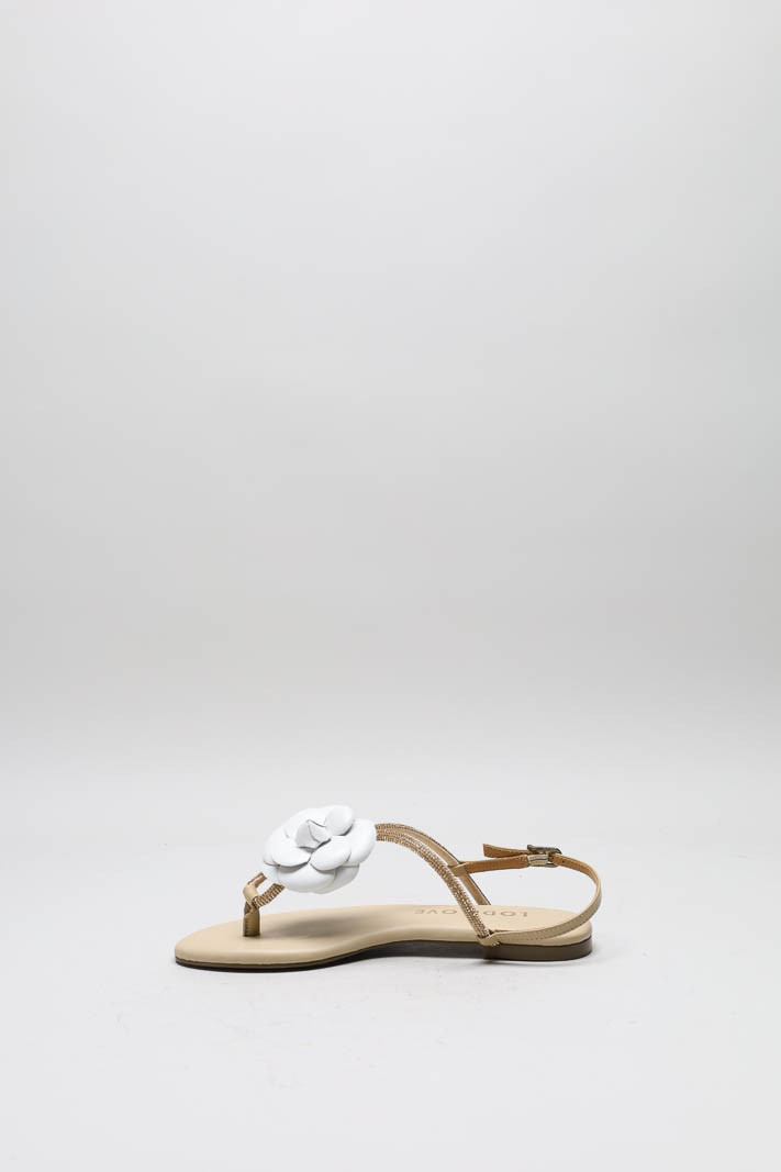 Beige Sandaal plat image