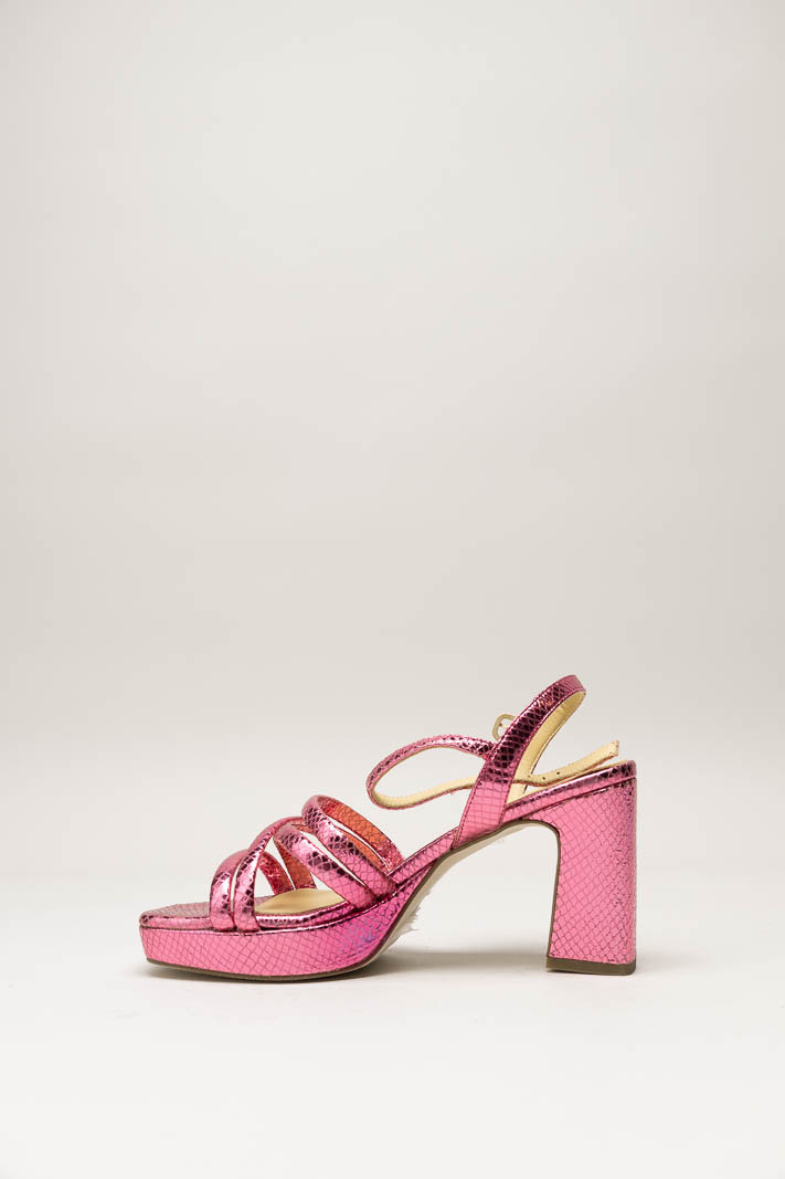 Roze Sandaal hak image