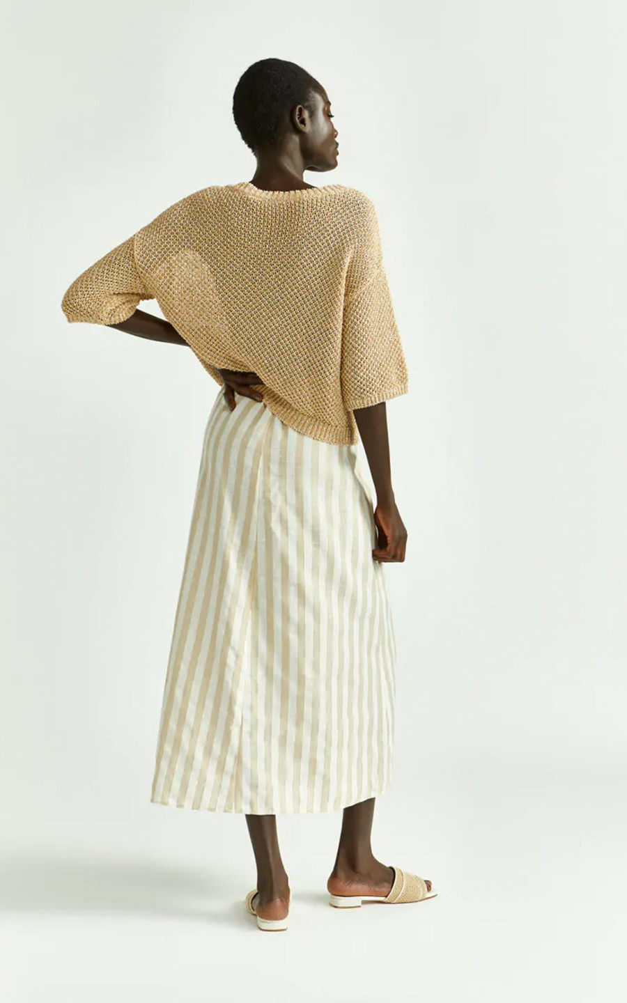 Beige Rok