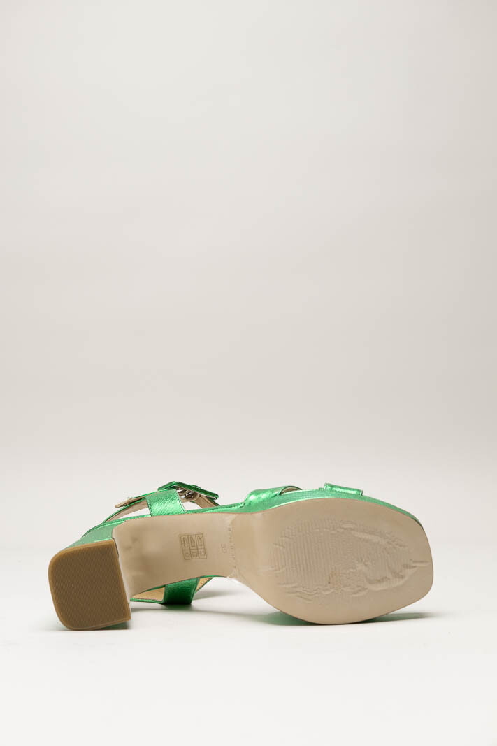 Groen Sandaal hak image