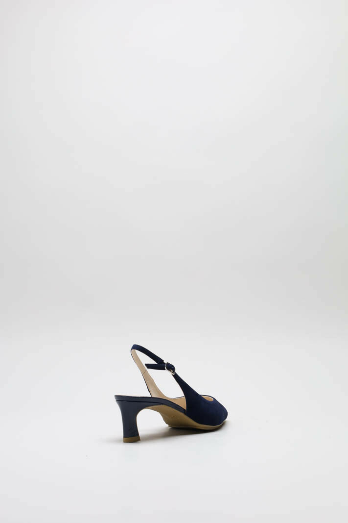 Donkerblauw Pump image