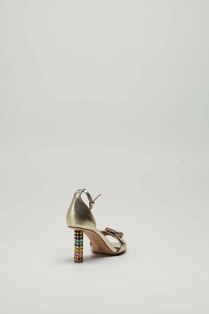 Goud Sandaal hak image