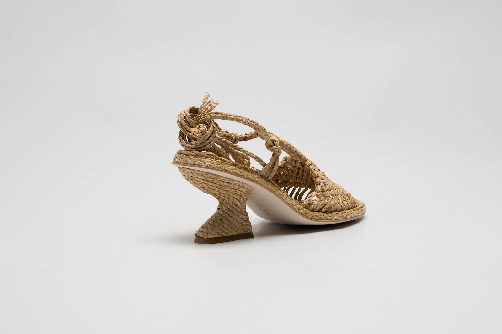 Beige Sandaal hak image