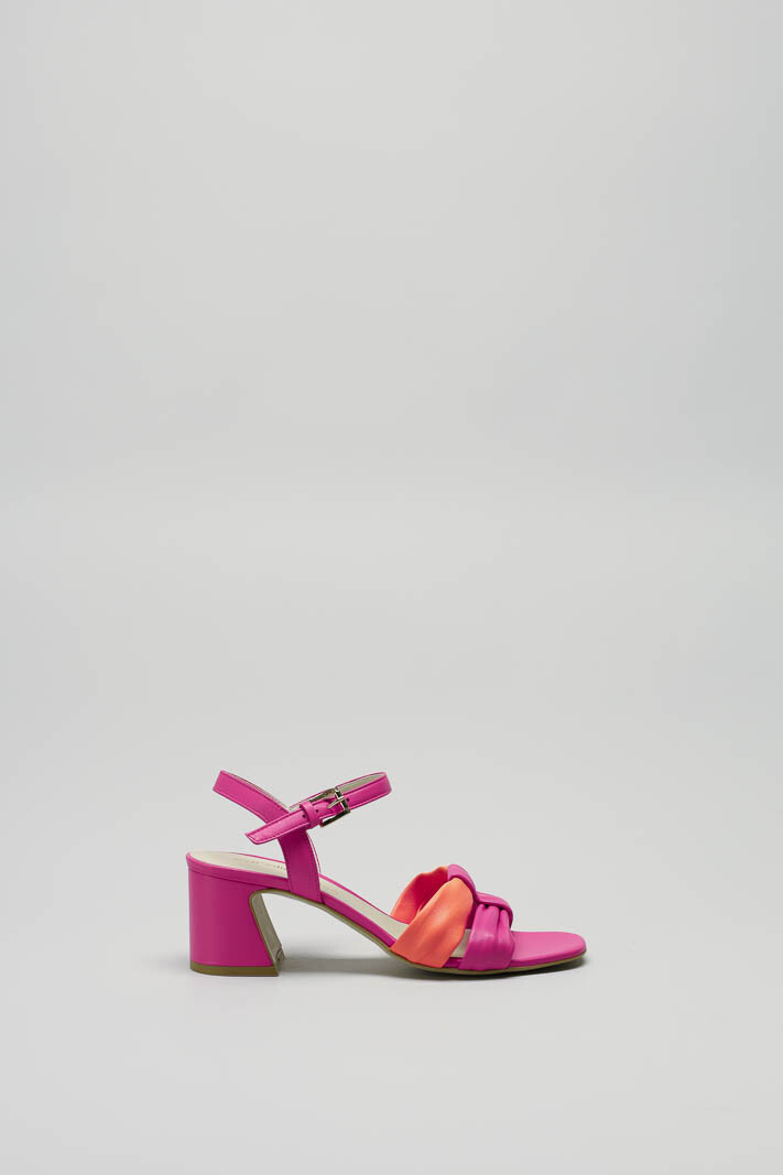 Fuchsia Sandaal hak