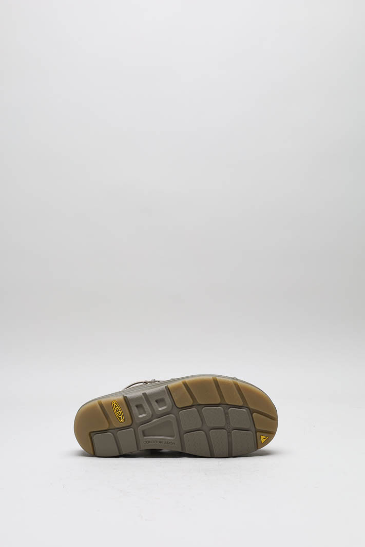 Taupe Sandaal plat image