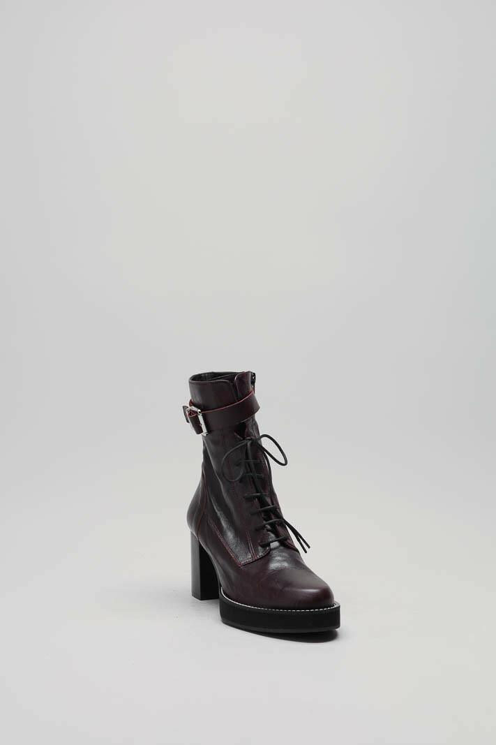 Bordeaux Enkellaars hak