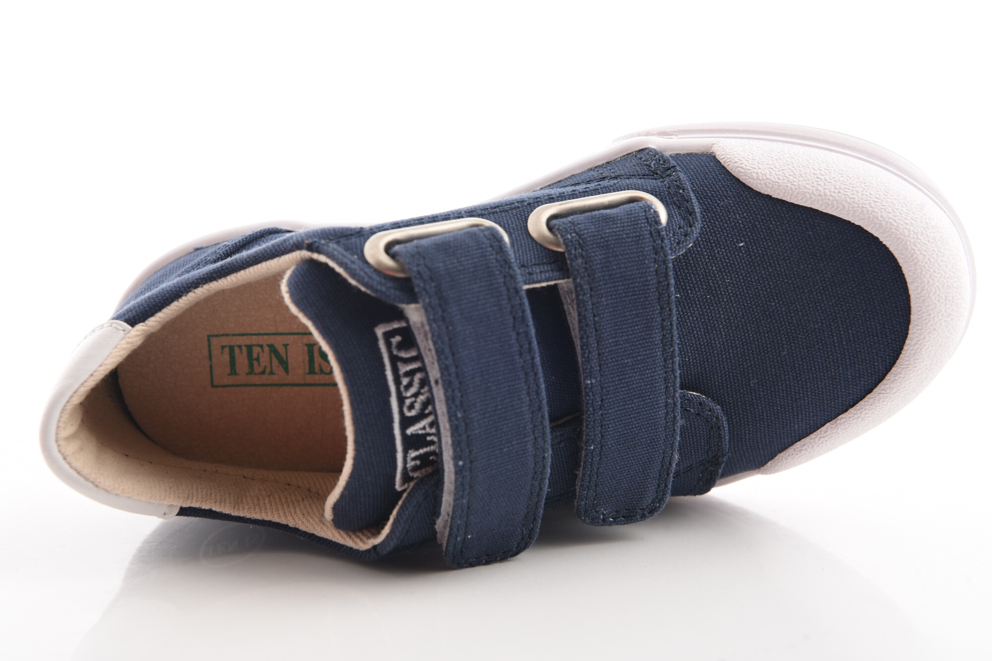 Blauw Velcro schoen image