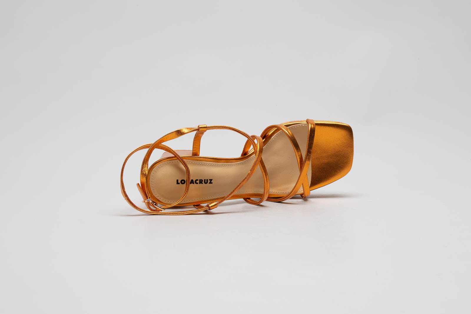 Oranje Sandaal hak image