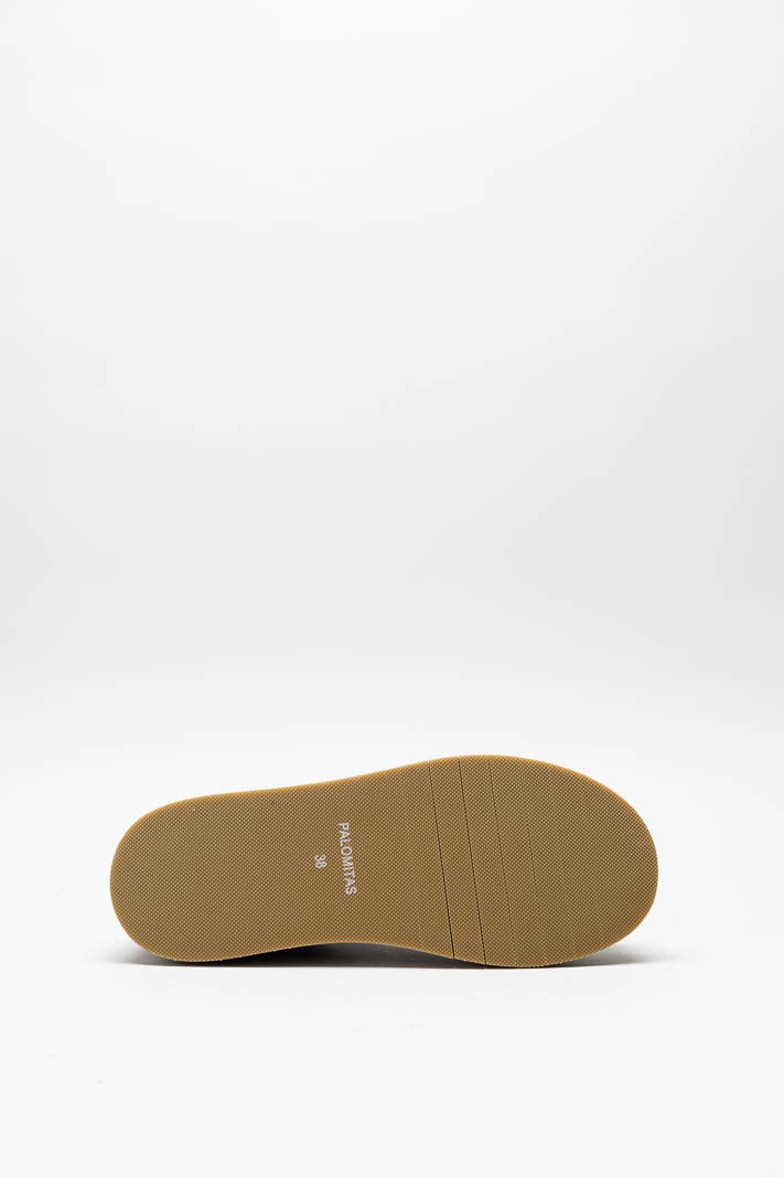 Taupe Enkellaars plat image