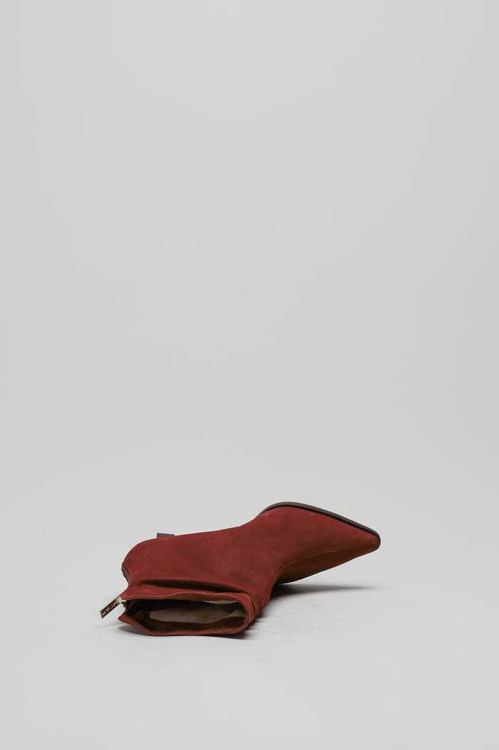 Roestbruin Enkellaars hak image