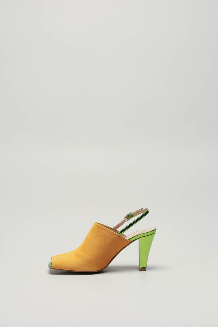 Geel Sandaal hak image