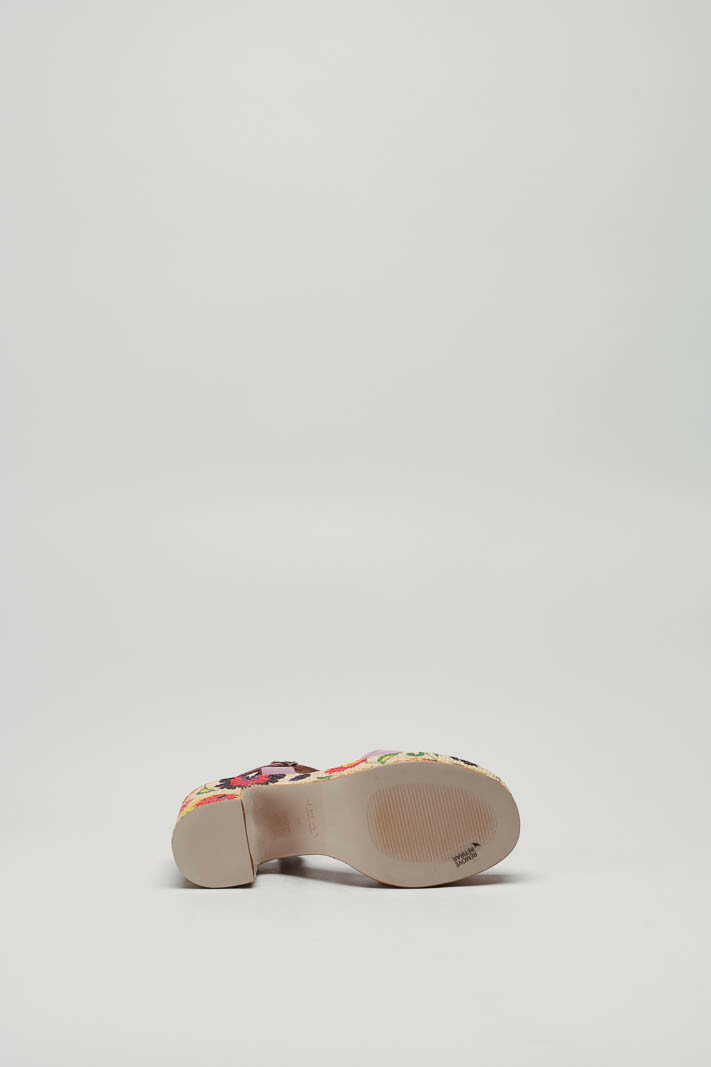 Lila Sandaal hak image