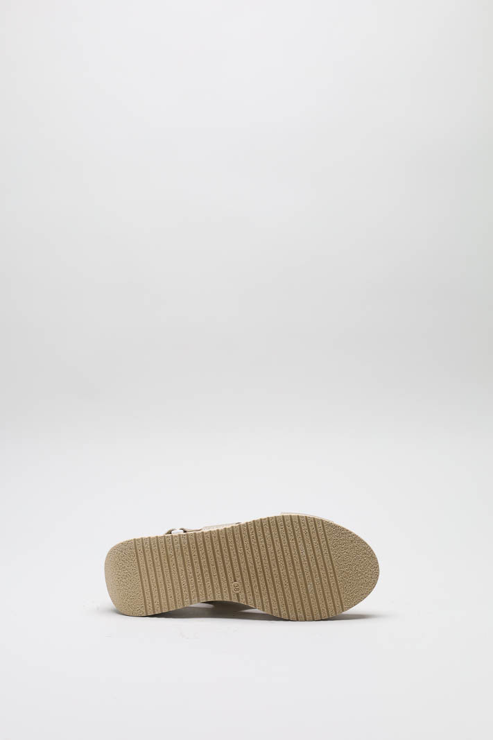 Goud Sandaal plat image