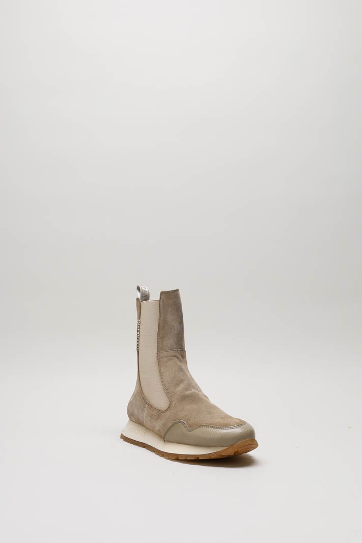 Taupe Enkellaars plat image